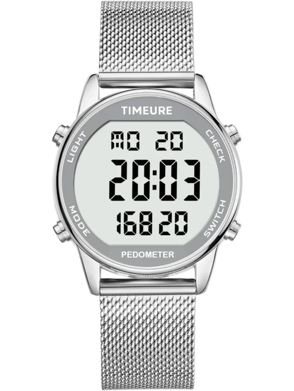 Stylish Pedometer Watch for Women - Step Counter, No App or Charging Needed